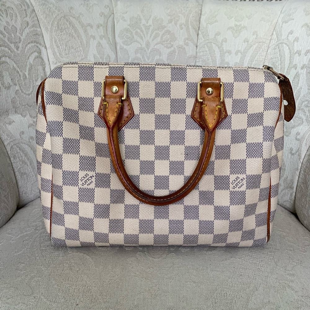 Louis Vuitton Speedy 25 Damier Azur